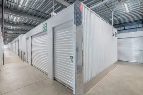 Inside storage units at L647 storage facility.